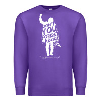 Purple breakfast club don't you forget about me Premium Sweatshirt - artisFamous
