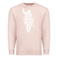 Pale Pink breakfast club don't you forget about me Premium Sweatshirt - artisFamous