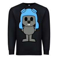 Black rocky the squirrel Premium Sweatshirt - artisFamous