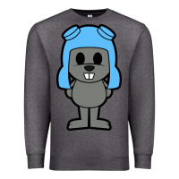 Charcoal Heather rocky the squirrel Premium Sweatshirt - artisFamous