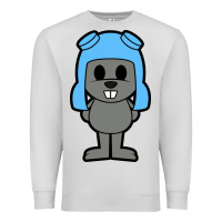 Dove Grey rocky the squirrel Premium Sweatshirt - artisFamous
