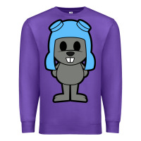 Purple rocky the squirrel Premium Sweatshirt - artisFamous