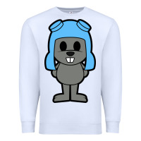 White rocky the squirrel Premium Sweatshirt - artisFamous