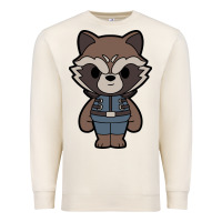 Sandshell rocket racoon chibi Premium Sweatshirt - artisFamous