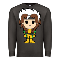 Smoke rogue x men chibi Premium Sweatshirt - artisFamous