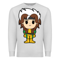 Dove Grey rogue x men chibi Premium Sweatshirt - artisFamous