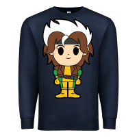 Navy rogue x men chibi Premium Sweatshirt - artisFamous