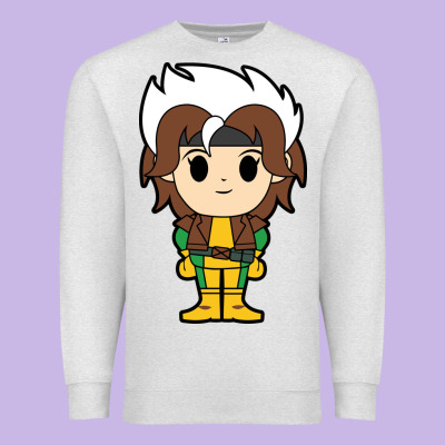 Rogue X Men Chibi Premium Sweatshirt Designed By Artisfamous