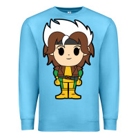 Ocean Blue rogue x men chibi Premium Sweatshirt - artisFamous