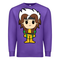 Purple rogue x men chibi Premium Sweatshirt - artisFamous