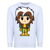 White rogue x men chibi Premium Sweatshirt - artisFamous