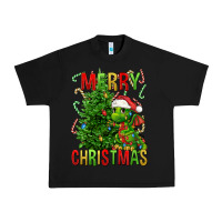 Black merry christmas dragon Urban Heavy Tee - FaDigitalArtStudio