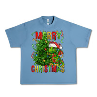 Pebble Blue merry christmas dragon Urban Heavy Tee - FaDigitalArtStudio