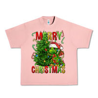Salmon merry christmas dragon Urban Heavy Tee - FaDigitalArtStudio