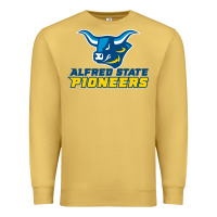 Antique Gold alfred state Premium Sweatshirt - artisFamous
