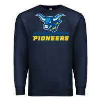 Navy alfred state Premium Sweatshirt - artisFamous