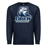 Navy drew university Premium Sweatshirt - artisFamous