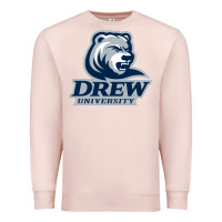 Pale Pink drew university Premium Sweatshirt - artisFamous
