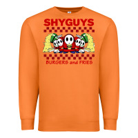 Carrot shy guys burger and fries Premium Sweatshirt - artisFamous