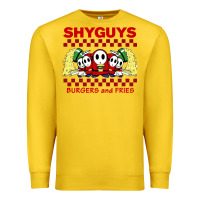 Lemon shy guys burger and fries Premium Sweatshirt - artisFamous