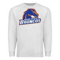 Oatmeal Heather Boise Design Premium Sweatshirt - artisFamous