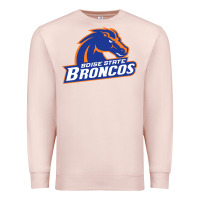 Pale Pink Boise Design Premium Sweatshirt - artisFamous