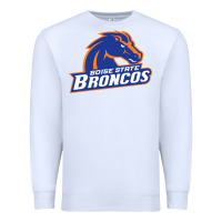 White Boise Design Premium Sweatshirt - artisFamous