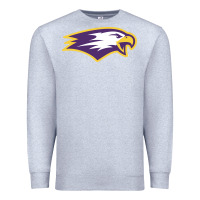 Heather Grey elmira college Premium Sweatshirt - artisFamous