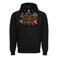 Black one thankful mimi Zipper Hoodie - JahusDesignShop