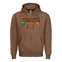 Chestnut one thankful mimi Zipper Hoodie - JahusDesignShop