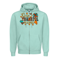Seafoam one thankful mimi Zipper Hoodie - JahusDesignShop
