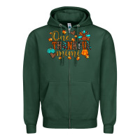 Sports Green one thankful mimi Zipper Hoodie - JahusDesignShop