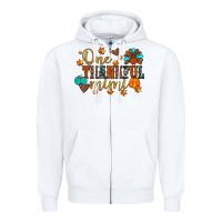 White one thankful mimi Zipper Hoodie - JahusDesignShop