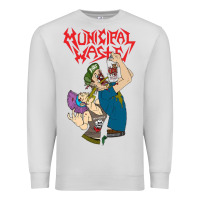 Dove Grey municipal waste new Premium Sweatshirt - artisFamous