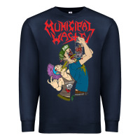 Navy municipal waste new Premium Sweatshirt - artisFamous