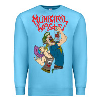 Ocean Blue municipal waste new Premium Sweatshirt - artisFamous