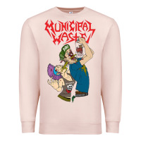 Pale Pink municipal waste new Premium Sweatshirt - artisFamous