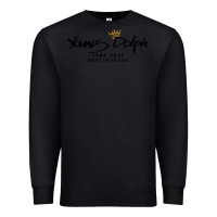 Black Rest in Peace Young Dolph Premium Sweatshirt - artisFamous