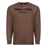 Chestnut Rest in Peace Young Dolph Premium Sweatshirt - artisFamous