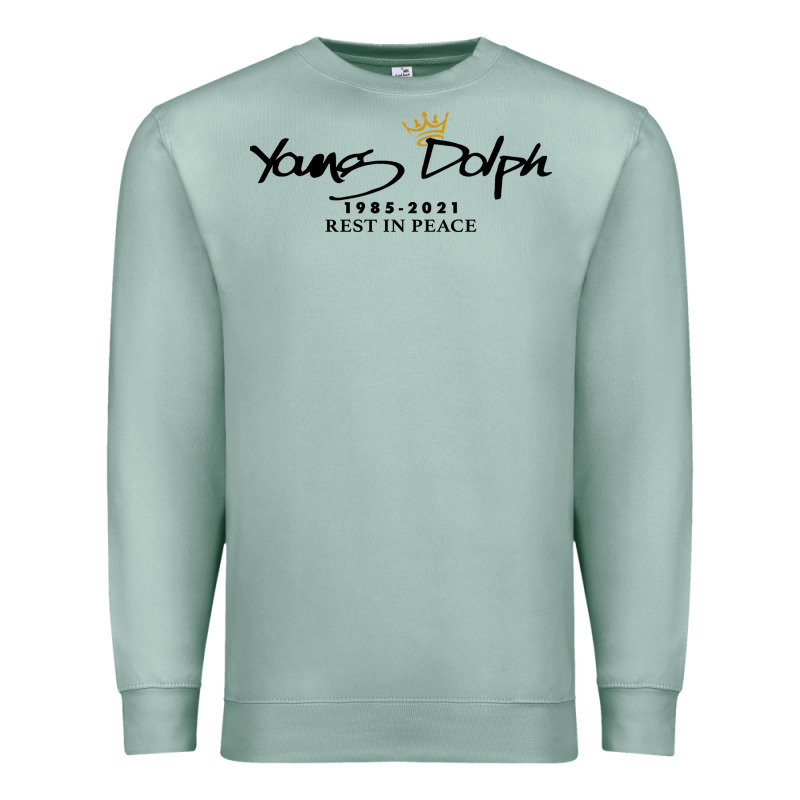 Rest In Peace Young Dolph Premium Sweatshirt by artisFamous | Teevron