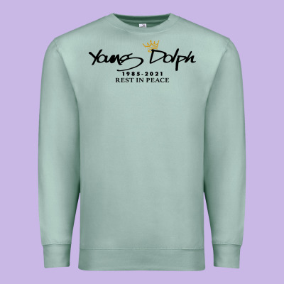 Rest In Peace Young Dolph Premium Sweatshirt Designed By Artisfamous