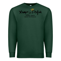 Sports Green Rest in Peace Young Dolph Premium Sweatshirt - artisFamous