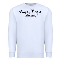 White Rest in Peace Young Dolph Premium Sweatshirt - artisFamous