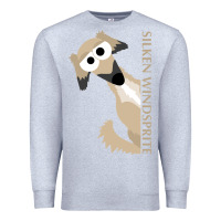 Heather Grey silken windsprite classic Premium Sweatshirt - artisFamous