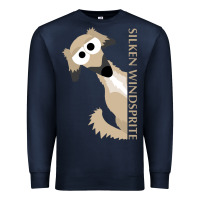 Navy silken windsprite classic Premium Sweatshirt - artisFamous