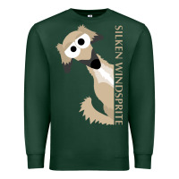 Sports Green silken windsprite classic Premium Sweatshirt - artisFamous