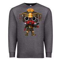 Charcoal Heather Funko Pop Premium Sweatshirt - artisFamous