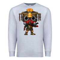 Heather Grey Funko Pop Premium Sweatshirt - artisFamous
