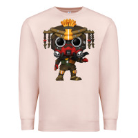 Pale Pink Funko Pop Premium Sweatshirt - artisFamous