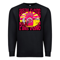 Black Best Pigeons Playing Ping Pong Music Premium Sweatshirt - artisFamous